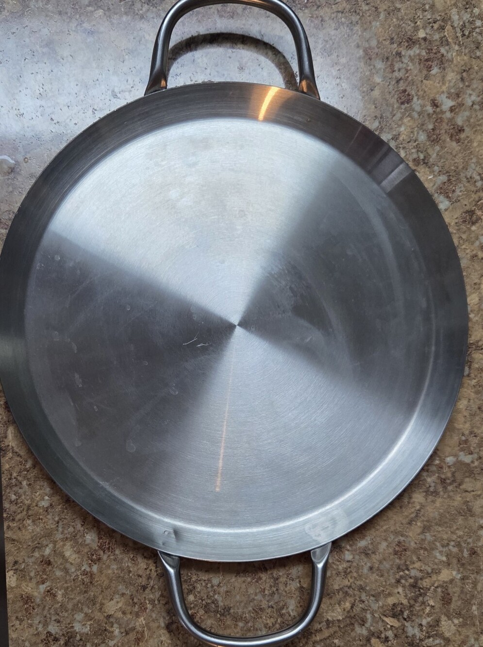 Royal Prestige Stainless Steel Skillet with Side Handle - Silver